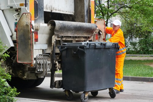 Investigation records and service logs for rubbish collection